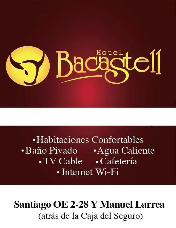Hotel Bacastell Quito Gæstehus